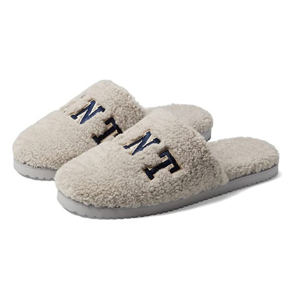 Gant Miltoon 25699358-G84D Mule Mens 10 Light Gray Fur Slip On Slippers JOBB1486